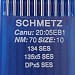 10 x Schmetz Flat Machine Ball Point 134 SES / 135x5 SES (Lockstitch) 