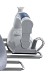 71HD Steam Ironing Press 65cm Professional Heavy Duty with Stand & Iron 
