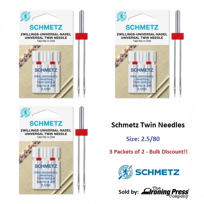 Schmetz Universal Twin Needle Sewing Needles
