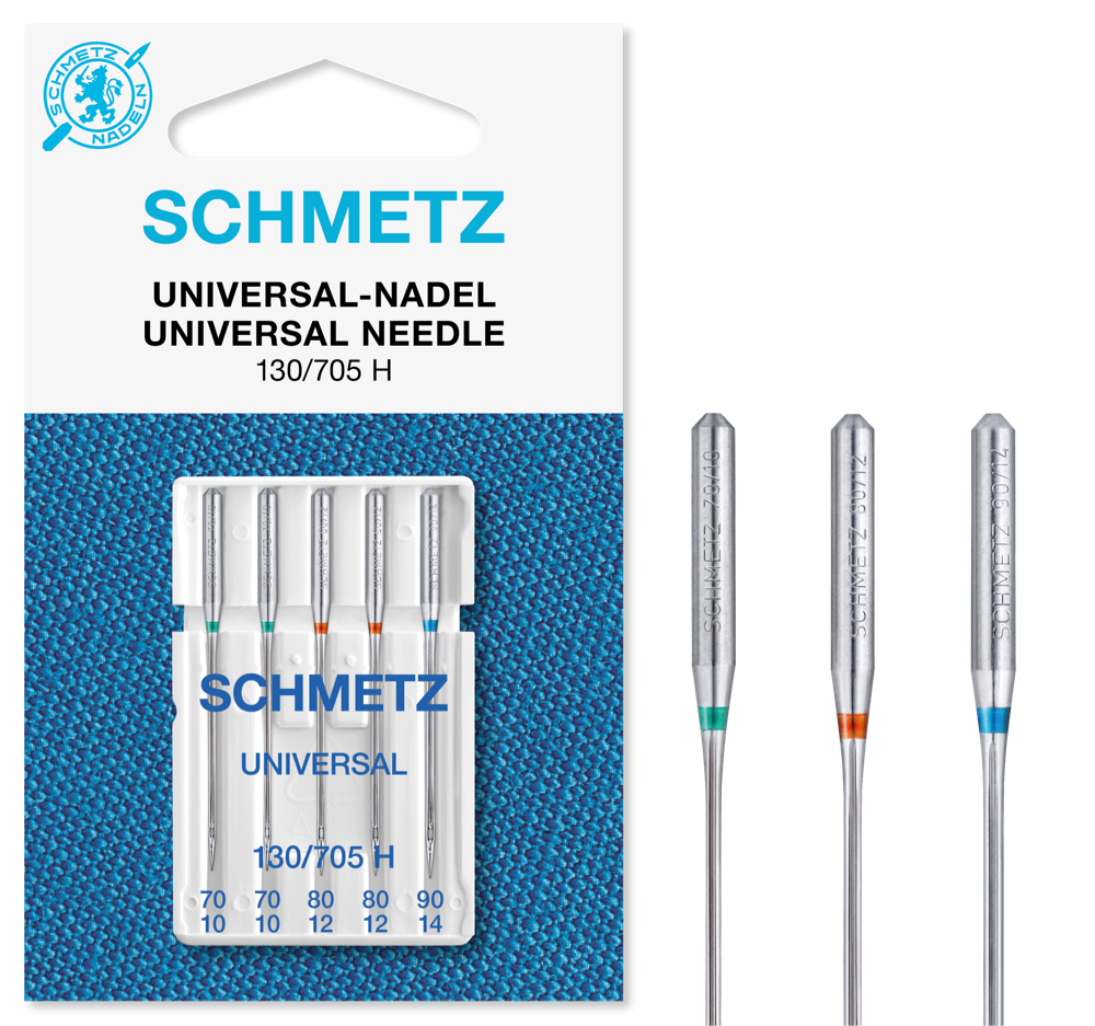 Schmetz Leather Home Machine Needles - Size 10 - 15x1, 130/705 H LL - 5/Pack