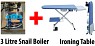 Snail Commercial Ironing System - 3-litre Boiler, Vacuum and Heated Ironing Table & Iron 
