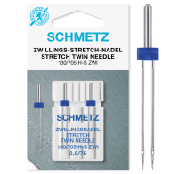 Schmetz Stretch Twin, Pack of 2