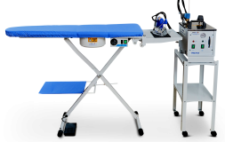 Snail Industrial Ironing System - 5-litre Boiler, Vacuum and Heated Ironing Table & Iron
