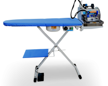 Snail Commercial Ironing System - 3-litre Boiler, Vacuum and Heated Ironing Table & Iron
