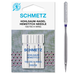 Schmetz Hemstitch / Wing, Pack of 2
