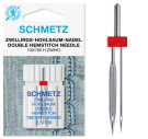 Schmetz Double Hemstitch / Wing (Twin)