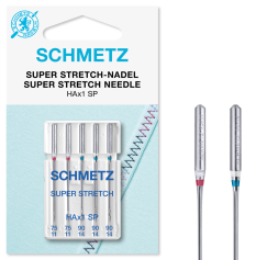 Schmetz Super Stretch / Special Point (HAx1 SP) for Overlock and Coverlock Machines