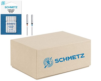 Schmetz Overlock ELx705 Coverstitch Carton, 20 Packets, 100 Needles